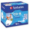 CD-R Verbatim Printable - potisknutelná, standard box, 10 ks