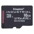 Kingston MicroSDHC karta 16GB Industrial C10 A1 pSLC Card Single Pack