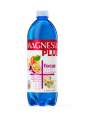 Minerální voda Magnesia Focus -  meruňka, marakuja, ženšen, jemně perlivá, 6x 0,7 l