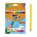 Pastelky Bic ECOlution - trojhranné, 12 ks