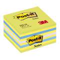 Samolepící bločky Post-it v kostce - lemon