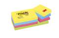Bloček Post-it barevný 38 x 51 mm, energie, 12 ks