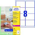 Etikety na zásilky Avery Zweckform - bílé, 99,1 x 67,7 mm, 800 ks