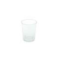 Jednorázové pohárky - plastové, čiré, 40 ml, 50 ks