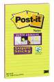 Bločky Post-it Super Sticky - neon zelená/fuchsie, 2 ks