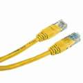 Síťový kabel CAT 5 UTP 5 m, žlutý