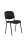 Konferenční židle ISO N - černá, kostra černá