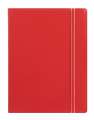 Zápisník Filofax Notebook - A5,  linkovaný, červený