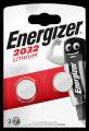 Knoflíkové lithiové baterie Energizer - 3V, CR2032, 2 ks