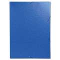 Desky s chlopněmi a gumičkou Exacompta - A3, modré, 1 ks