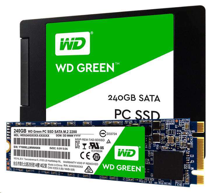WD SSD Green 240GB pevný disk | OFFICEO.cz