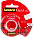 Lepicí páska Scotch Crystal Clear s odvíječem