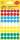 Samolepicí kulaté etikety Avery Zweckform - mix barev, průměr 12 mm, 270 ks