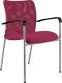 Konferenční židle Vanity Plus - červená