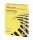 Barevný papír Office Depot Contrast  A4 - intenzivně žlutý, 160 g/m2, 250 listů