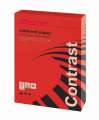 Barevný papír Office Depot Contrast  A4 - intenzivní červený, 160 g/m2, 250 listů