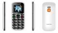 Aligator A321 Senior Dual SIM, bílá