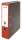 Pákový pořadač  - A4, kartonový, nalepená hřbetní etiketa, šíře hřbetu 7,5 cm, červený