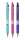 Tříbarevné kuličkové pero Concorde trio, mix barev