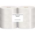 Toaletní papír jumbo Katrin - M2, 2vrstvý, bílý recykl, 22 cm, 6 rolí