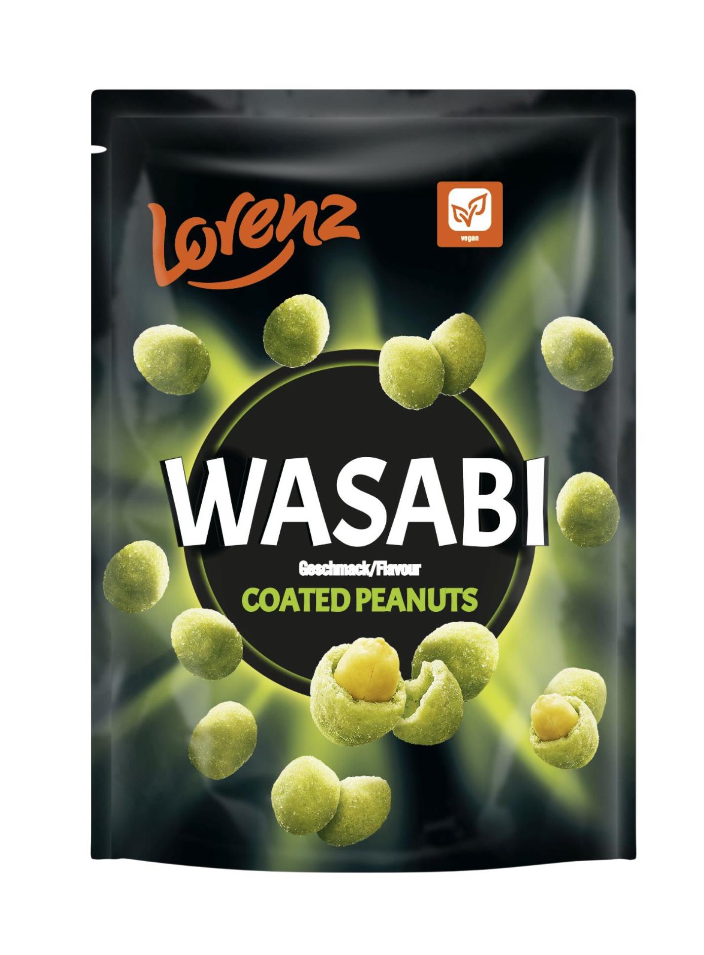 Lorenz Oříšky v těstíčku Fascinations Wasabi, 100 g