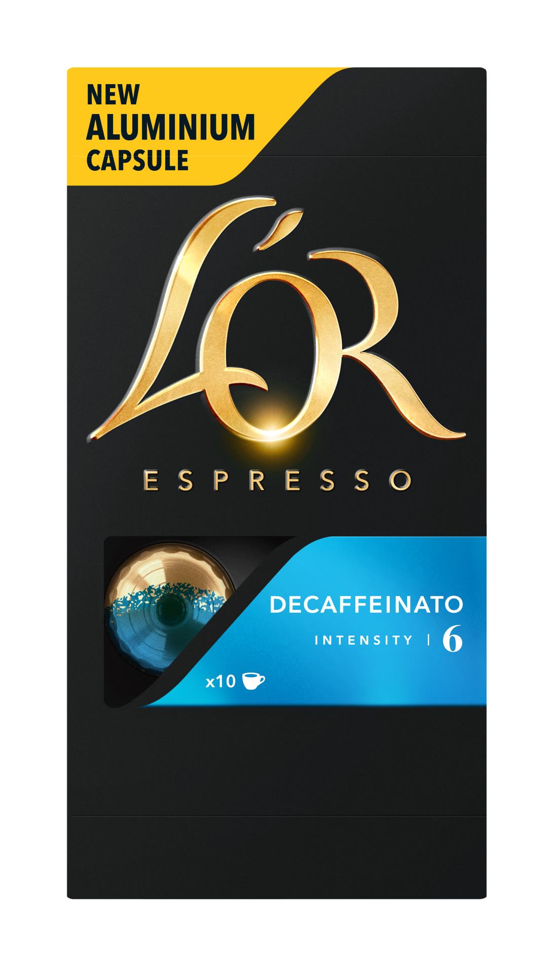 L'or Kapsle L'or Espresso Decaffeinato, 10 ks