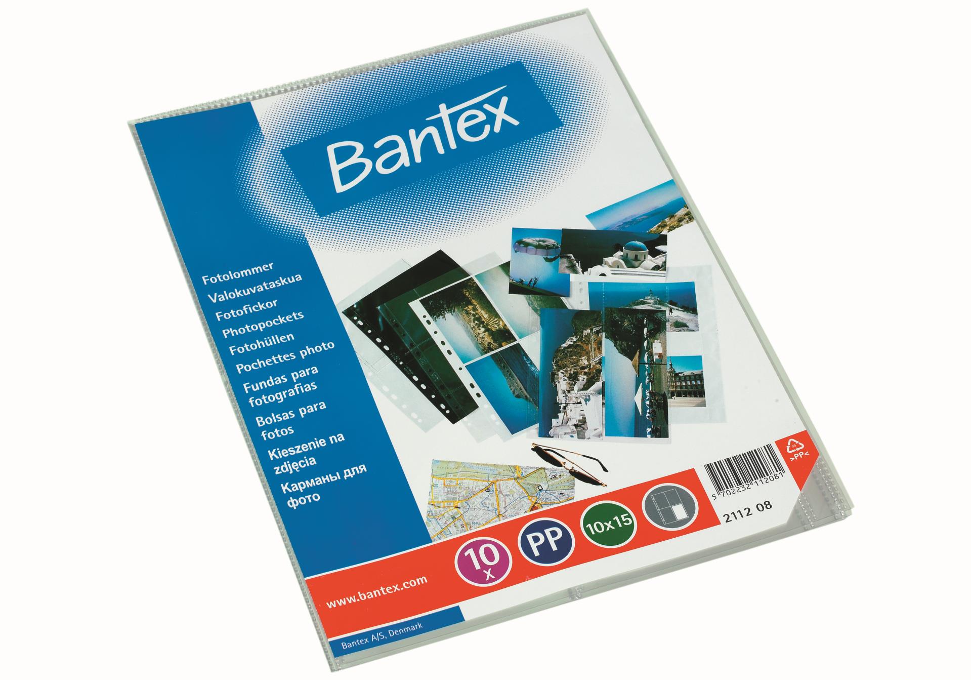 Bantex Prospektové obaly na fotografie 10 x 15 cm 
