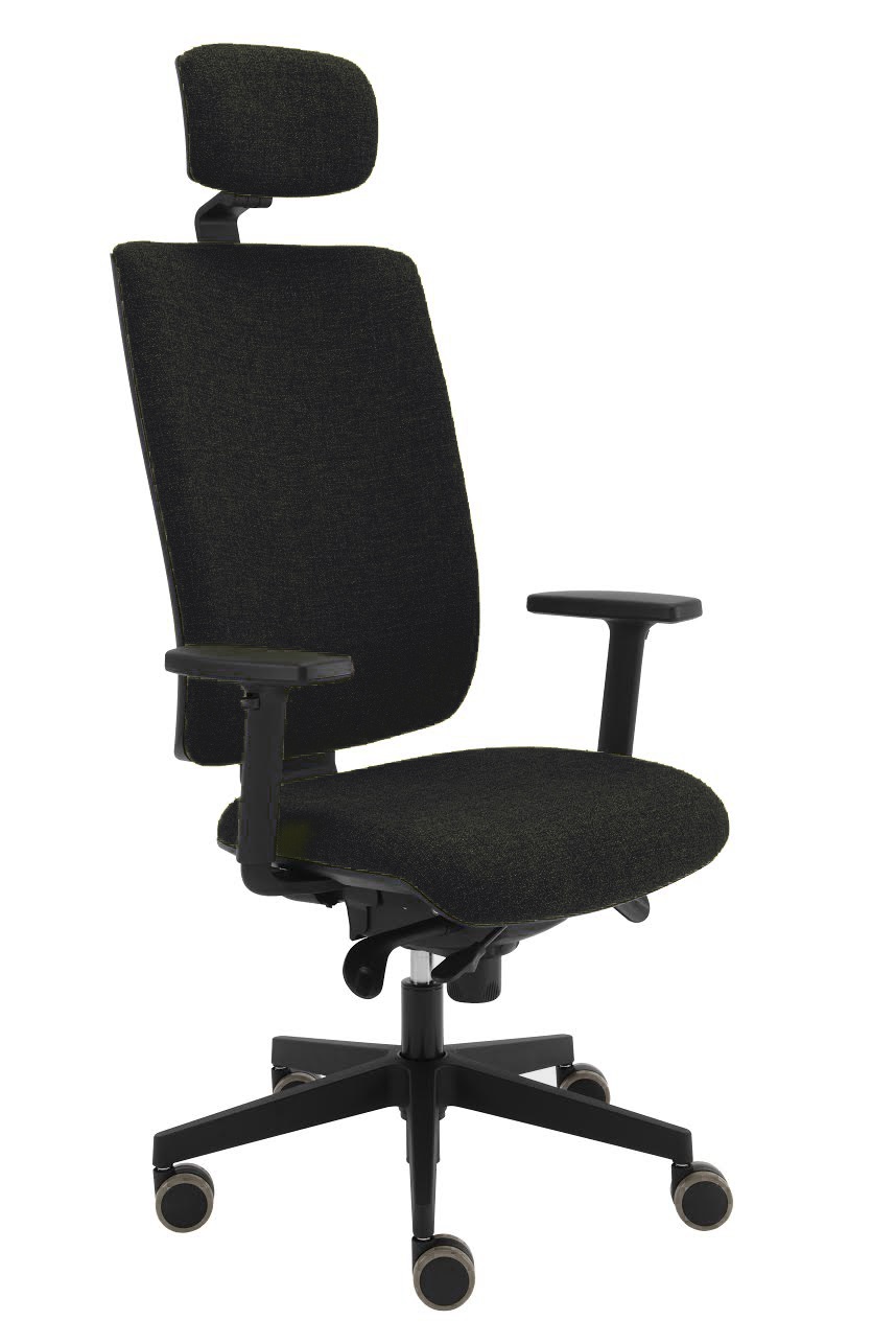 Alba Kancelářská židle Kent Boss, E-SY, černá
