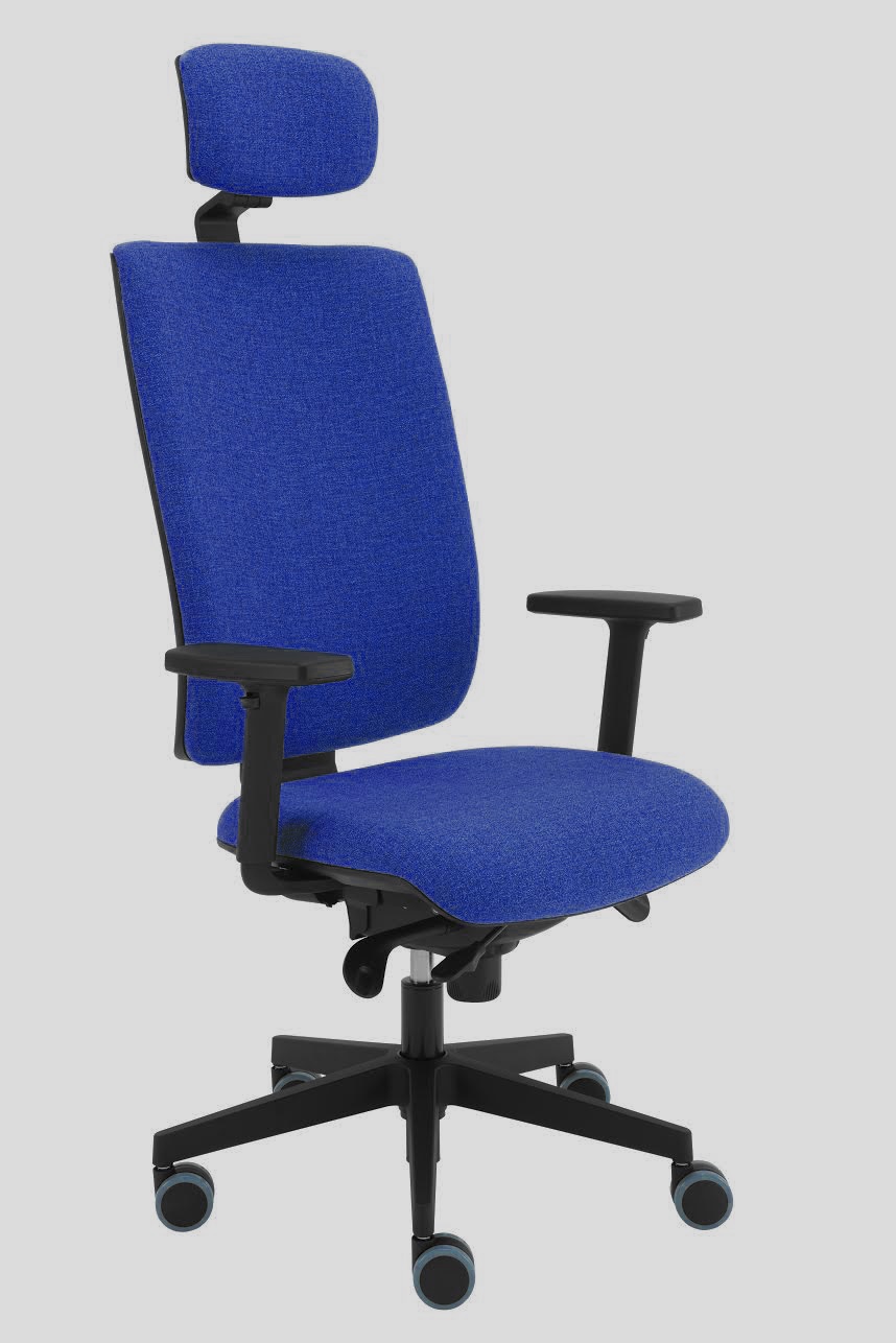 Alba Kancelářská židle Kent Boss, E-SY, modrá