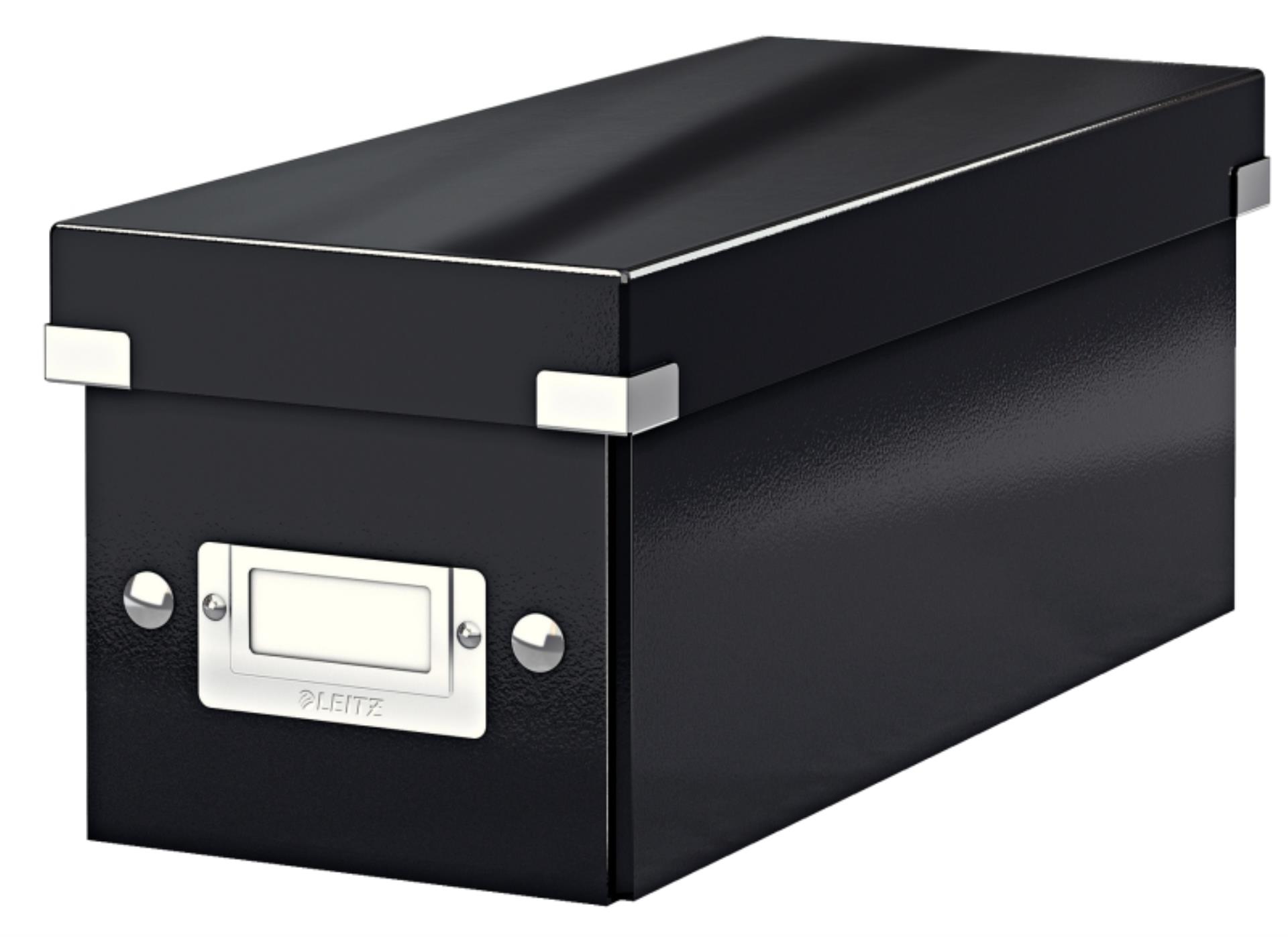 Krabice na CD LEITZ Click-N-Store - A4, černá