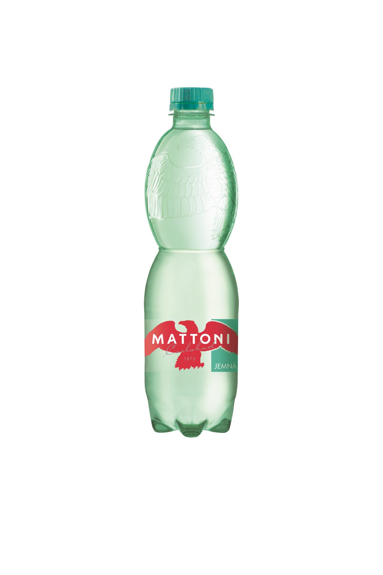 Minerální voda Mattoni - jemně perlivá, 12x 0,5 l