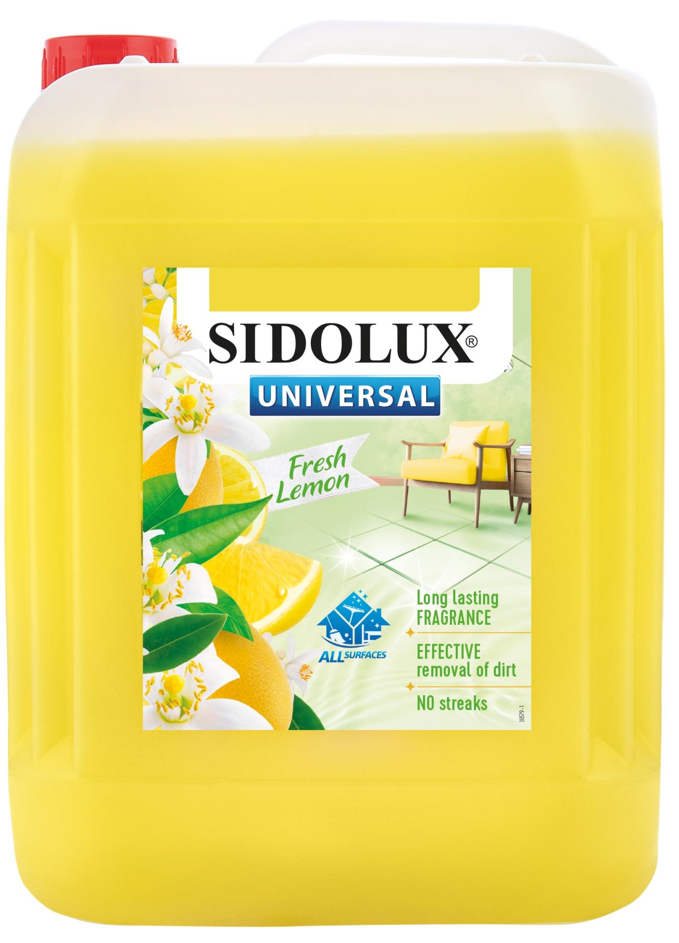 Sidolux Prostředek na podlahy Sidolux - Fresh lemon, 5 l