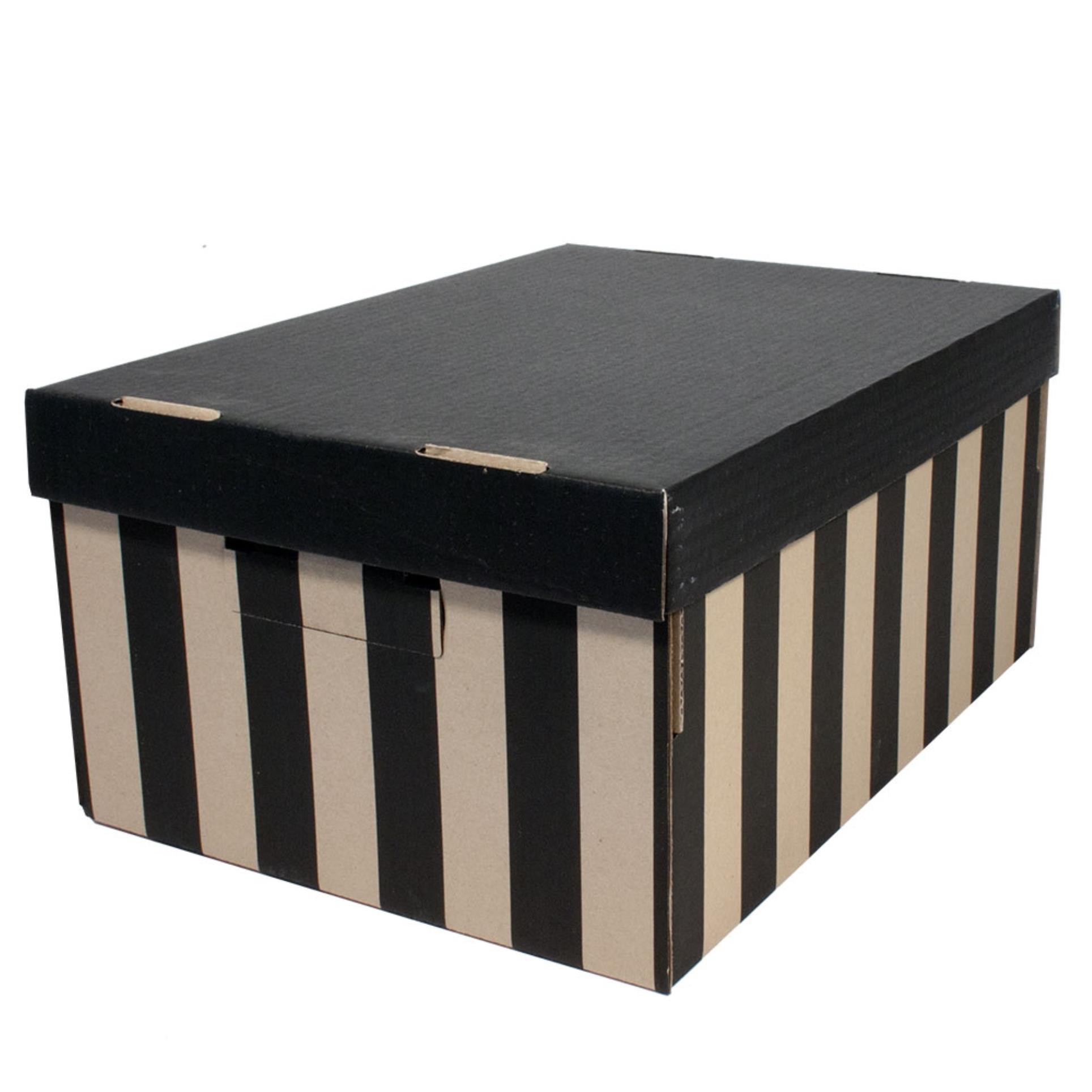 HIT Office Archivační krabice BIG BOX s víkem - 28,0 x 18,0 x 37,0 cm, 2 ks