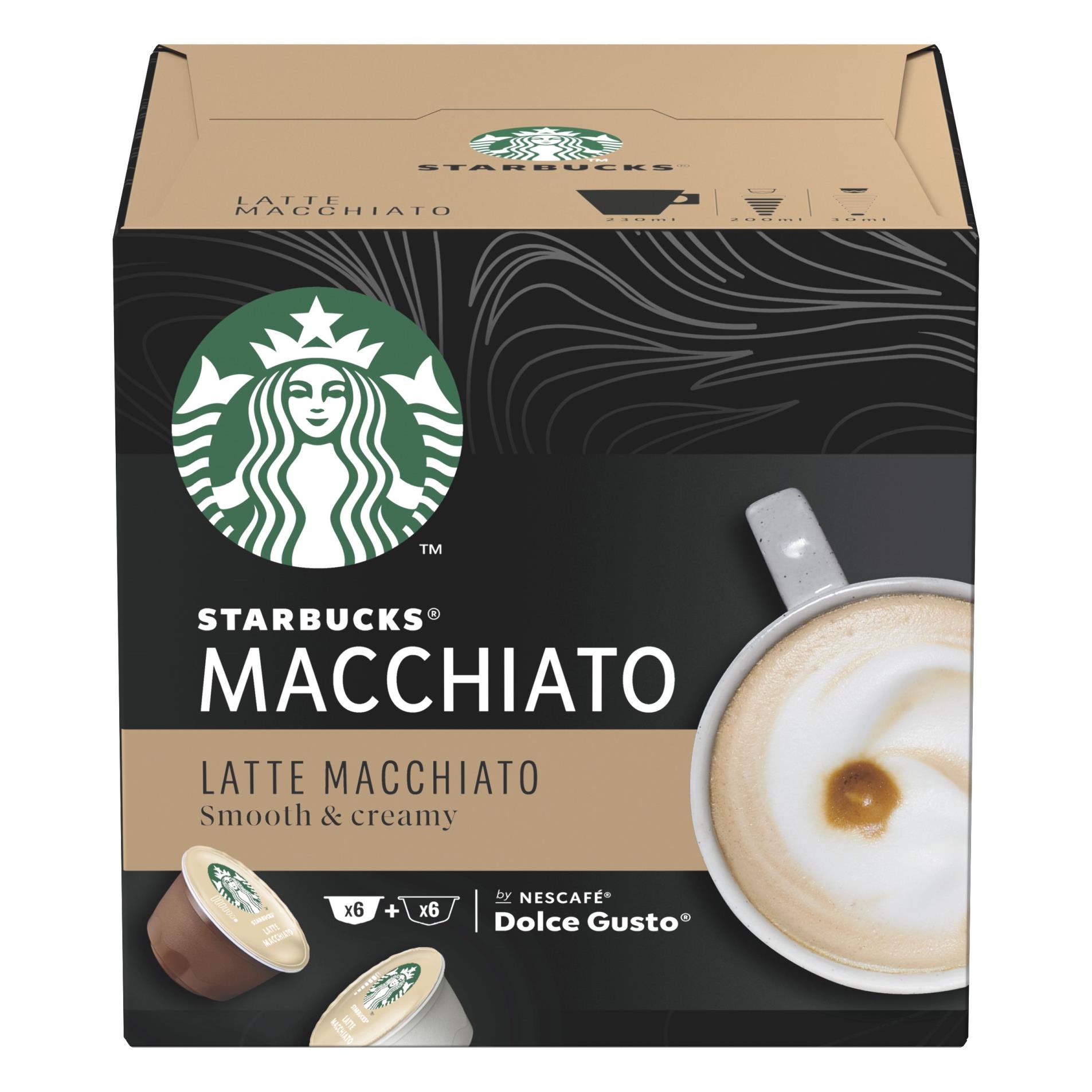 Starbucks Kapsle Starbucks - Latte macchiato, 12 ks