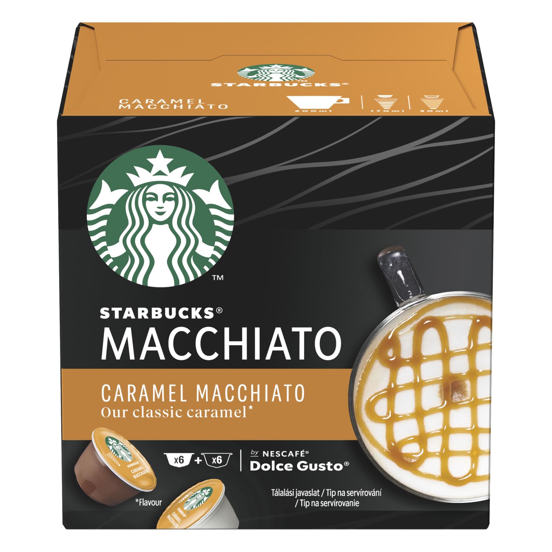Starbucks Kapsle Starbucks - Caramel macchiato, 12 ks