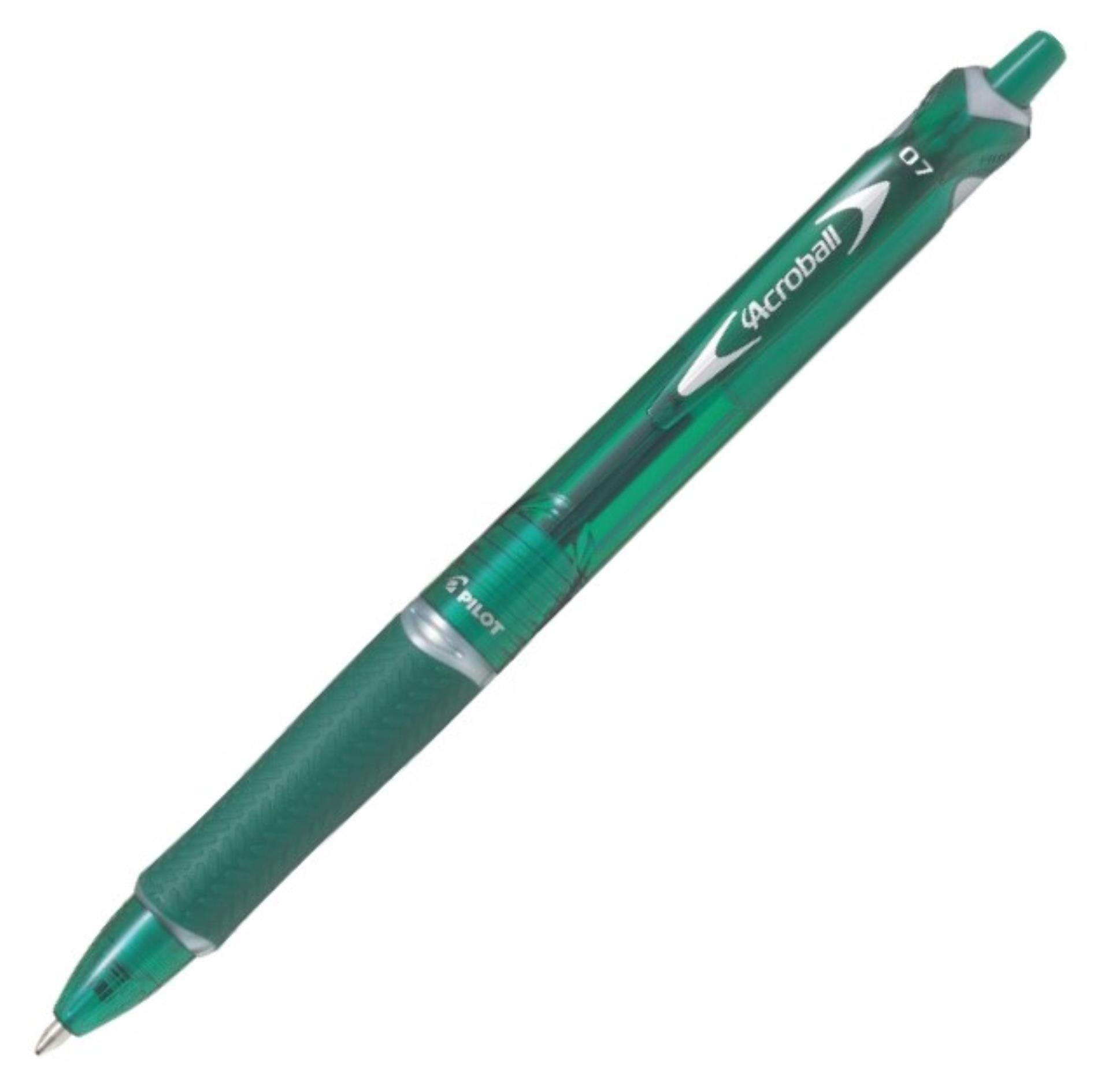 Kuličkové pero Pilot Acroball Begreen - zelené