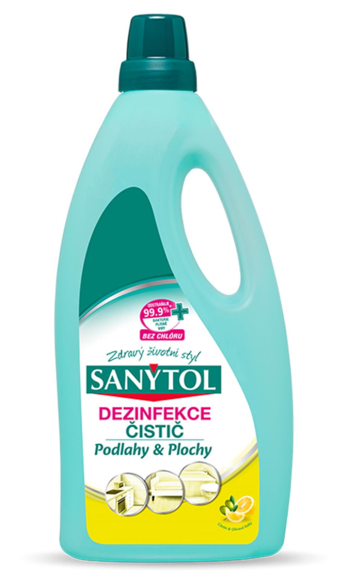 Sanytol Dezinfekční čistič podlah Sanytol, citrus1 l