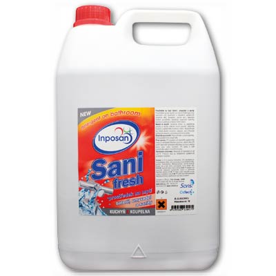 Mycí prostředek na sanitu - Inposan Sani Fresh, 5 l