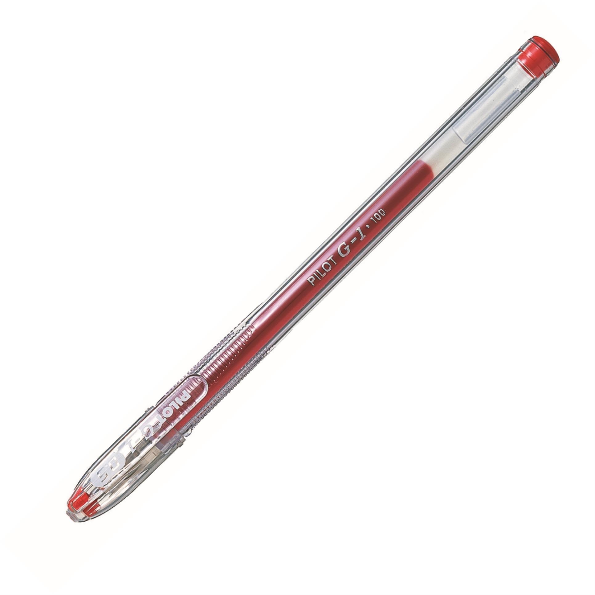 Roller gelový Pilot G1 Standard - červený, 0,3 mm