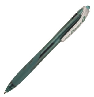 Kuličkové pero Pilot RéxGrip Begreen, zelené