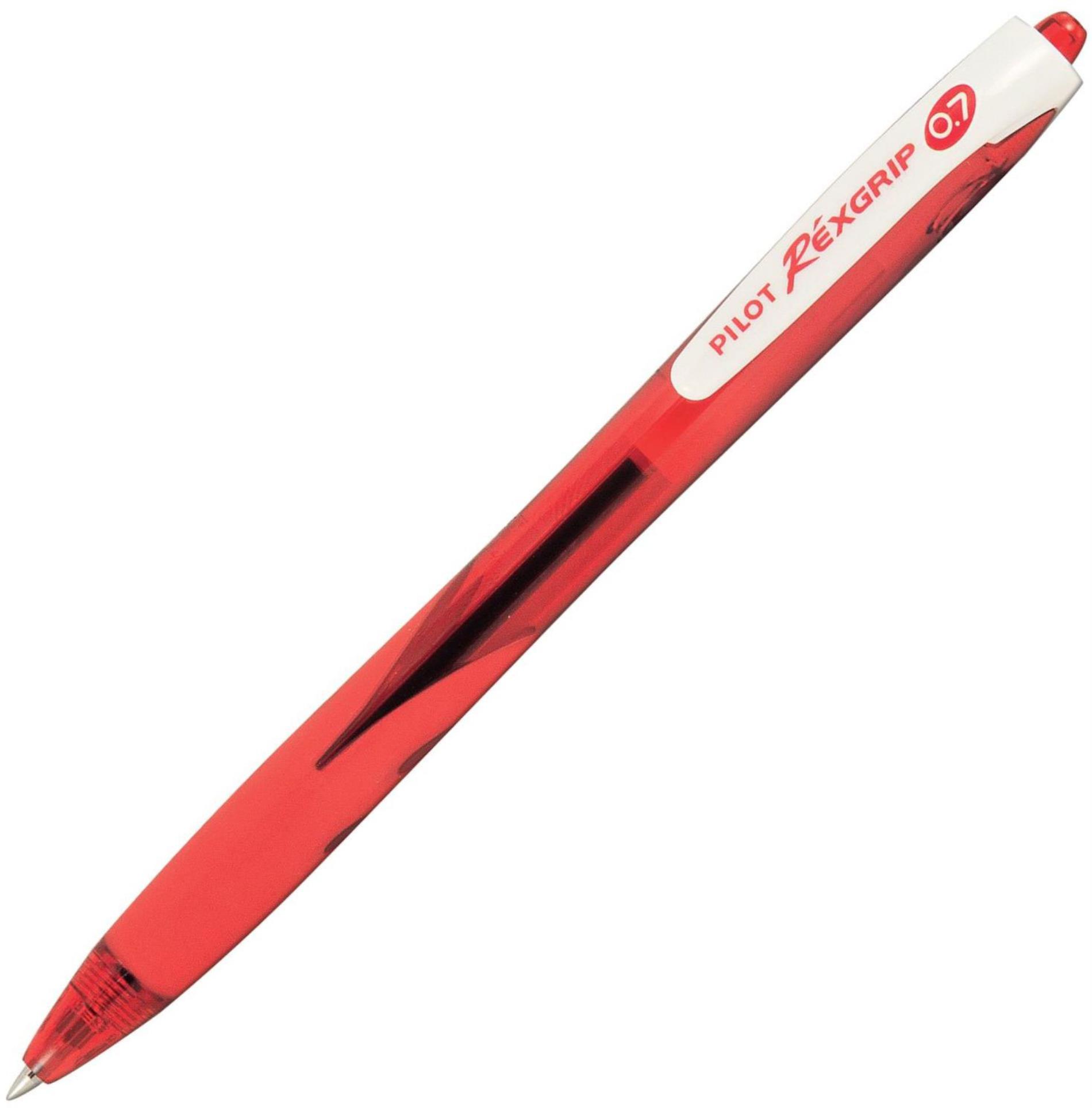 Kuličkové pero Pilot RéxGrip Begreen, červené