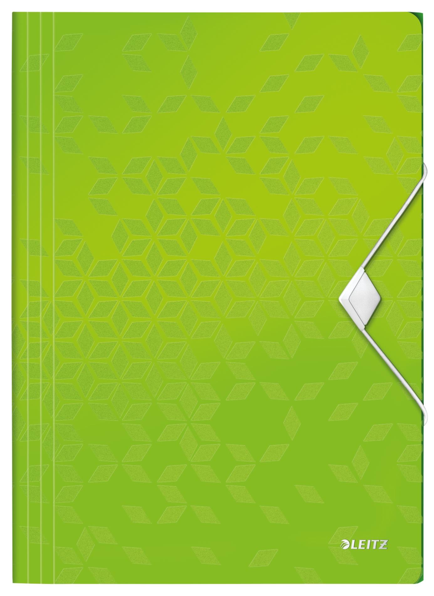 Desky na spisy Leitz WOW A4, zelené
