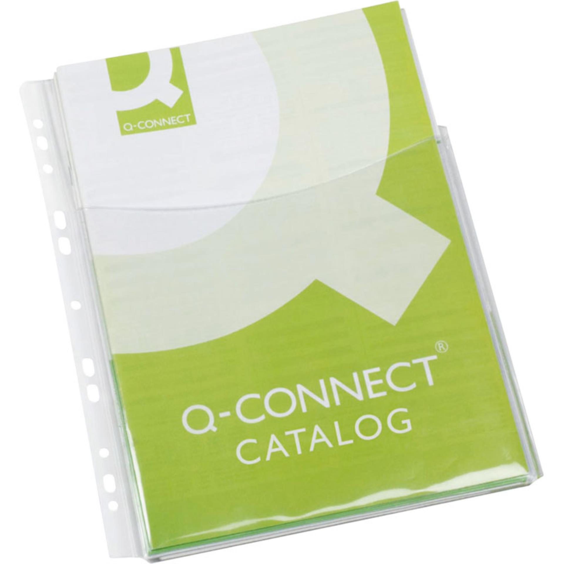 Závěsný obal na katalogy A4 Q-Connect, PVC, 5 ks