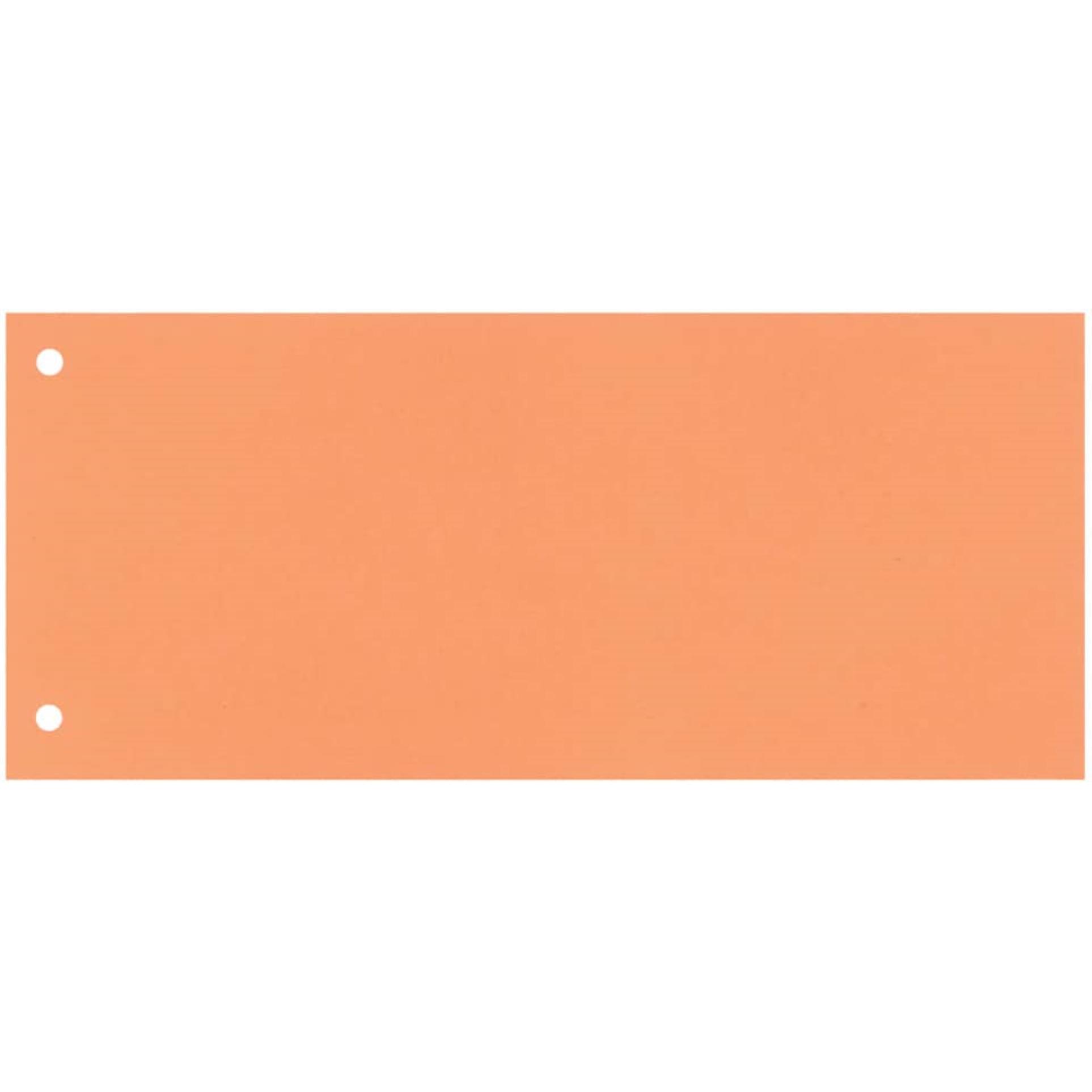Papírový rozřazovač 1/3 Q-Connect, oranžový, 100ks