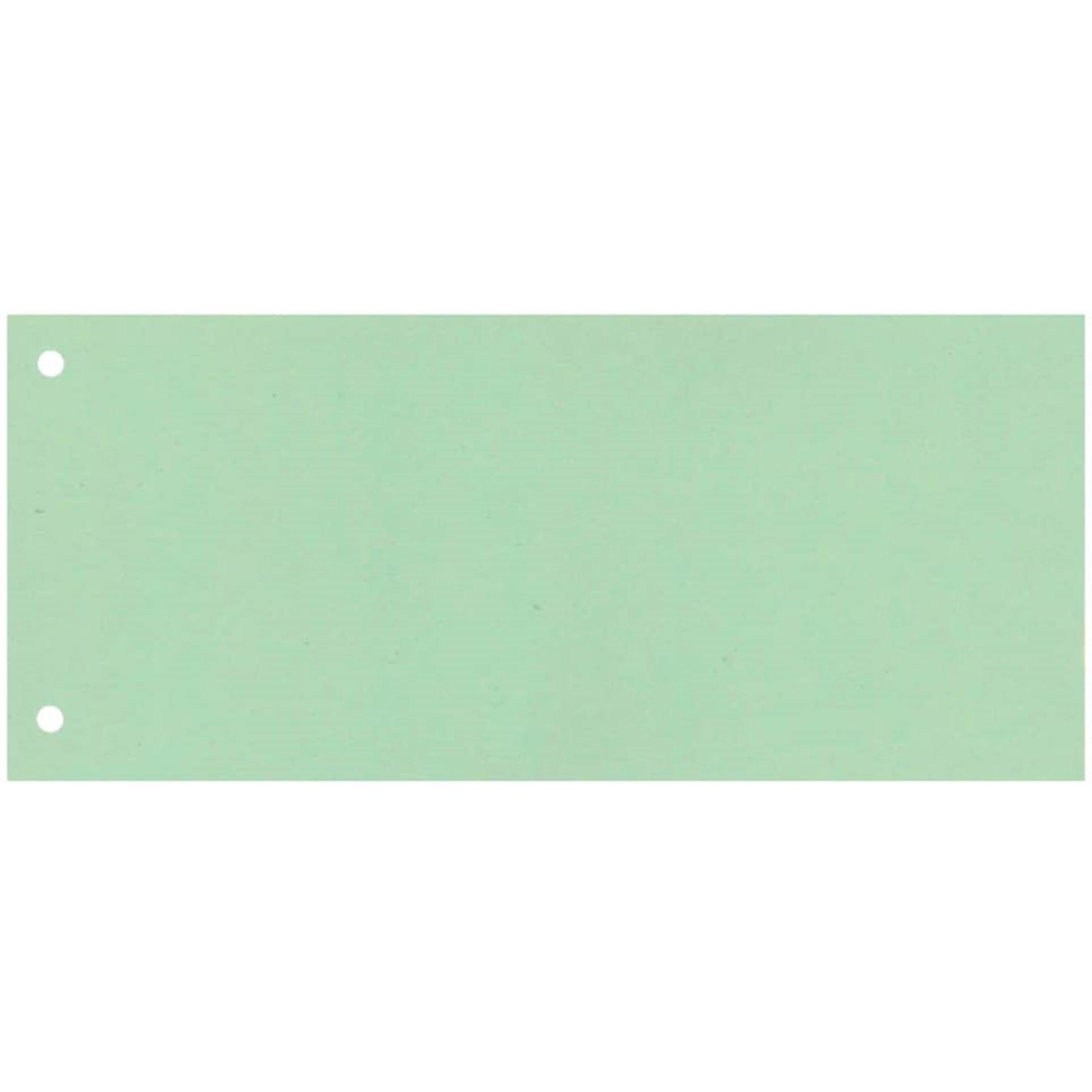 Papírový rozřazovač 1/3 Q-Connect, zelený, 100 ks