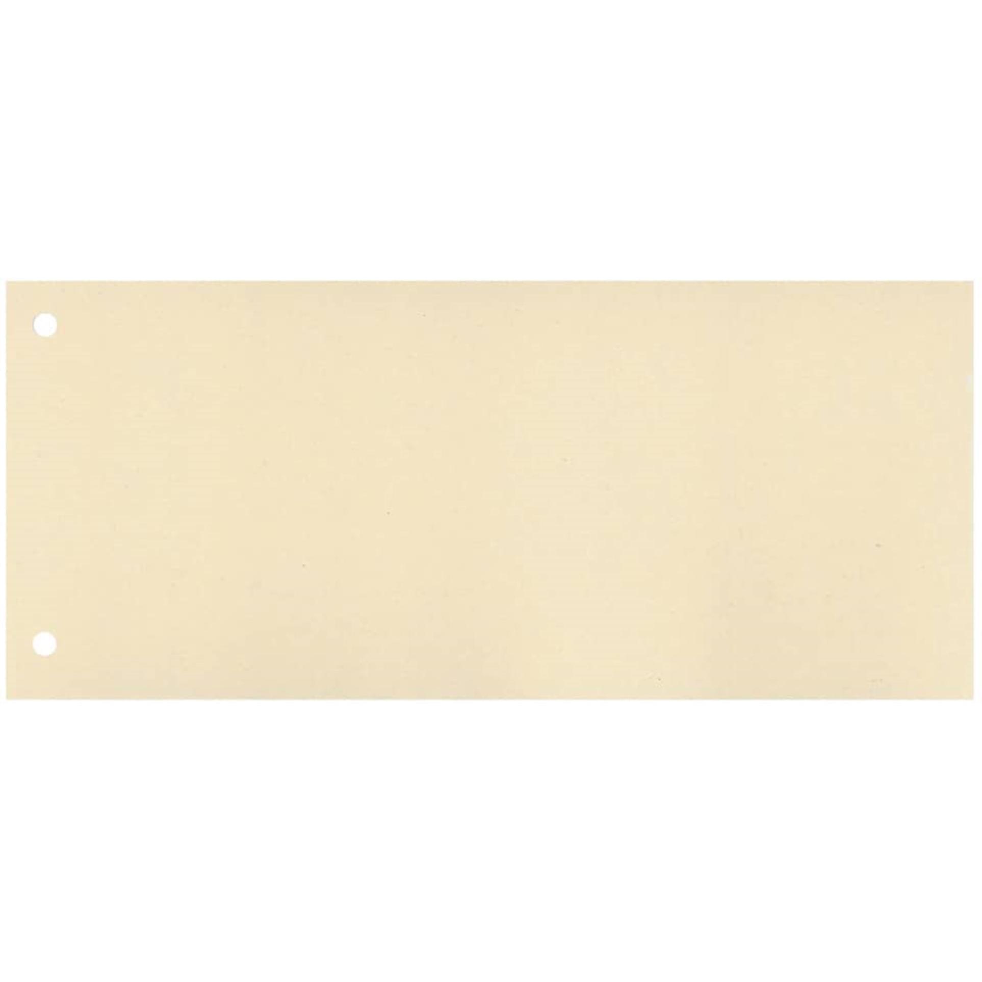 Papírový rozřazovač 1/3 Q-Connect, sv.žlutý, 100ks