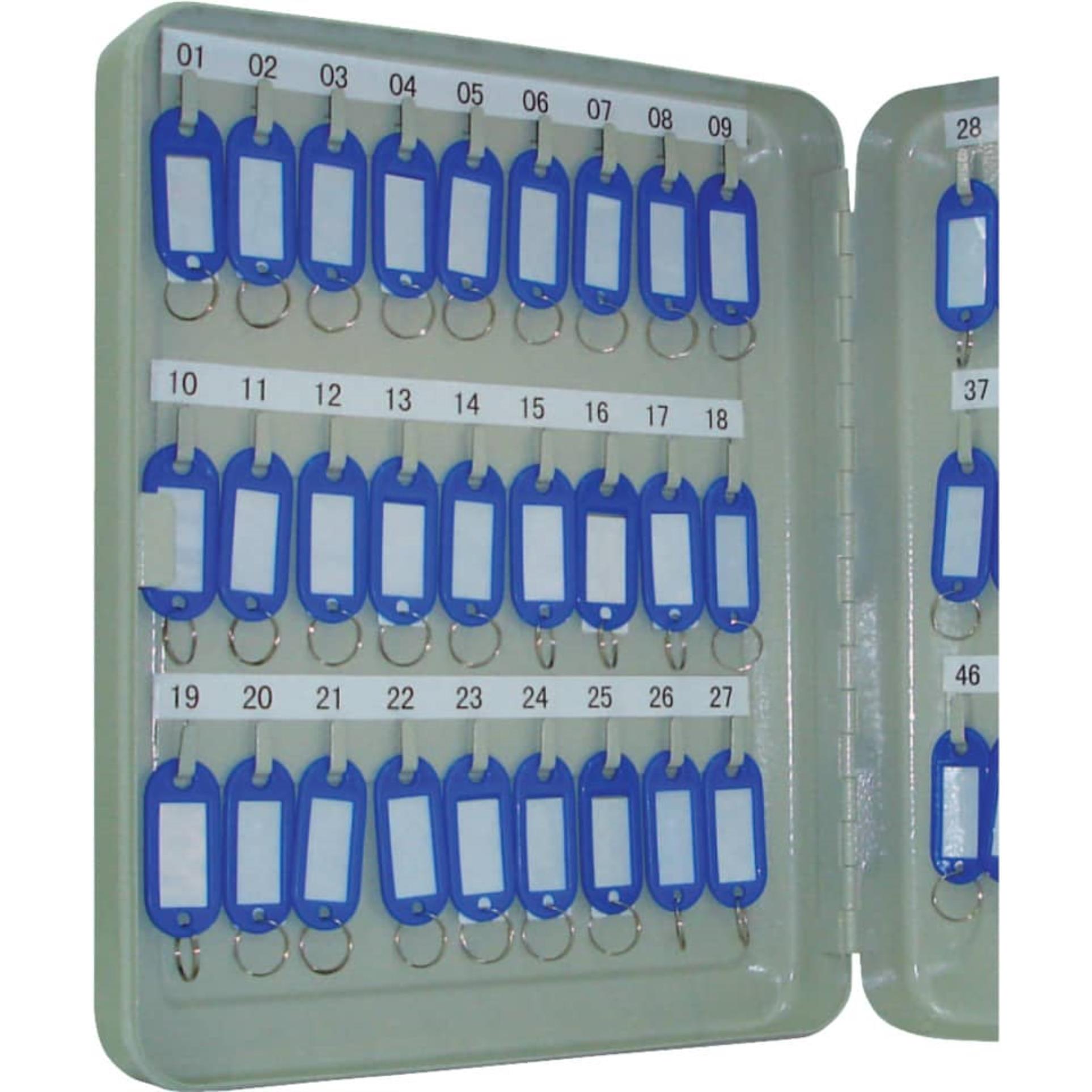 Skříňka na klíče Q-Connect pro 54 klíčů, šedá