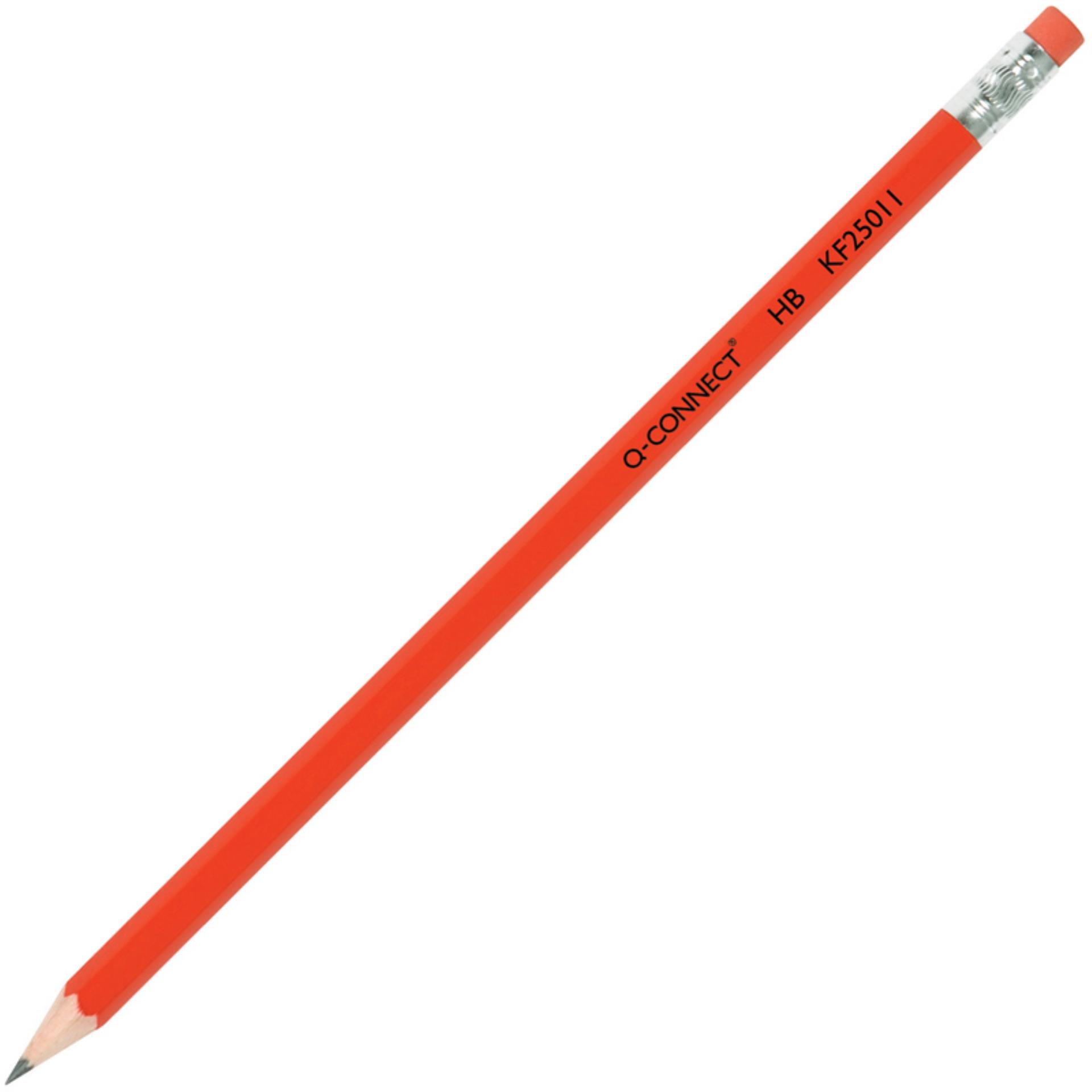 Grafitová tužka s pryží Q-Connect, HB