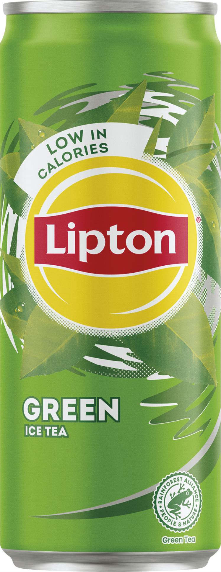 Ledový čaj Lipton, zelený, 24x 0,33l