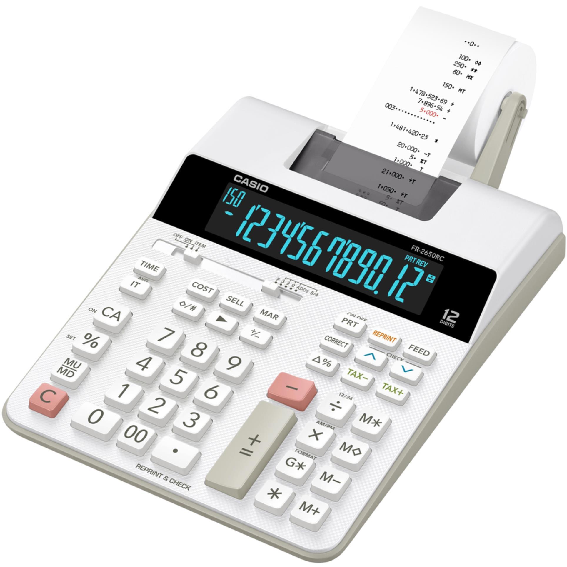 Kalkulačka s tiskem Casio FR 2650RC